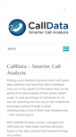 Mobile Screenshot of calldata.biz